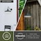 Vaxcel Dorado 1 Light Dusk to Dawn Green White Farmhouse Barn Dome Outdoor Wall Lantern T0484 - alternate 8